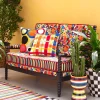 Avant Garden Plaid Outdoor Pillow