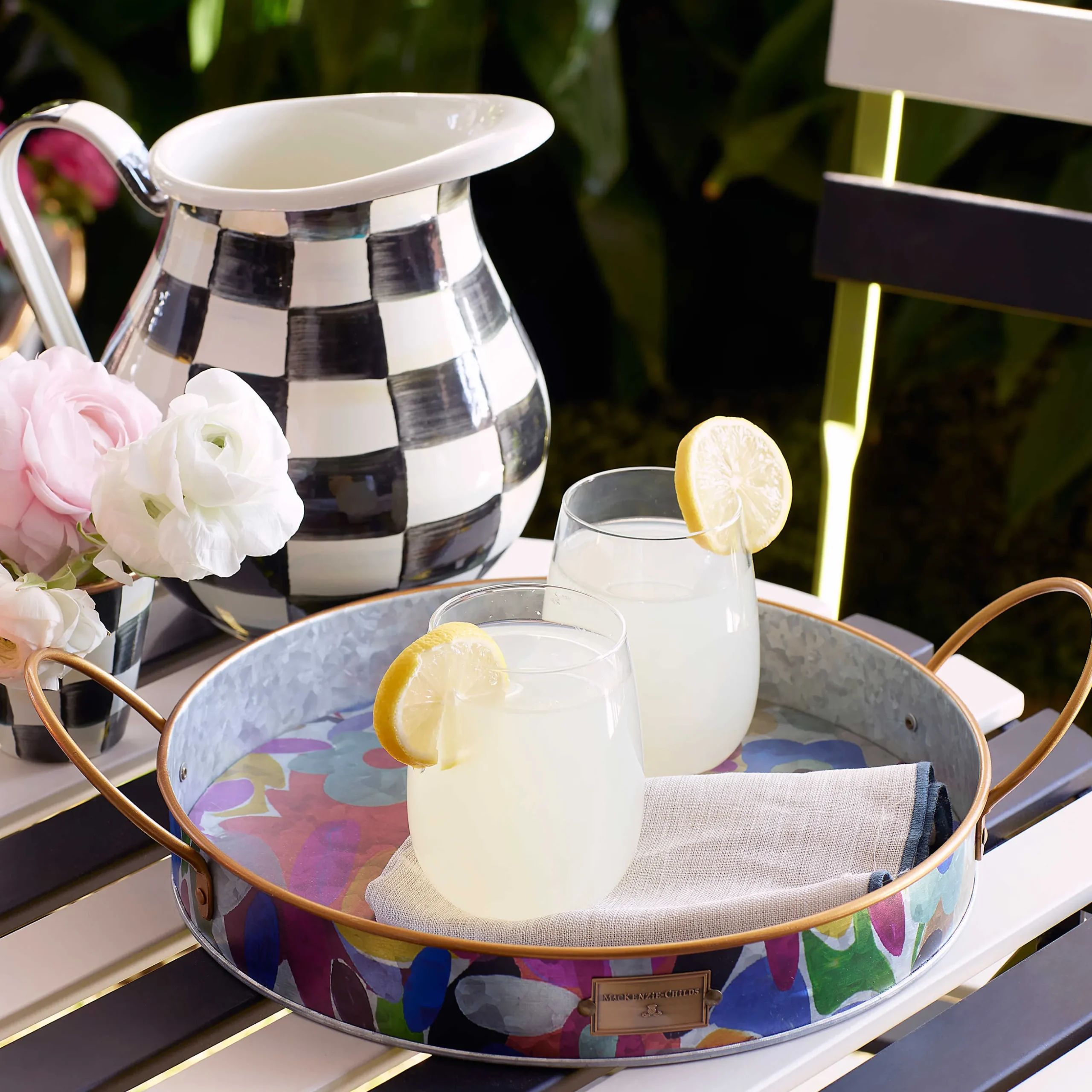 Avant Garden Serving Trays - Set Of 2