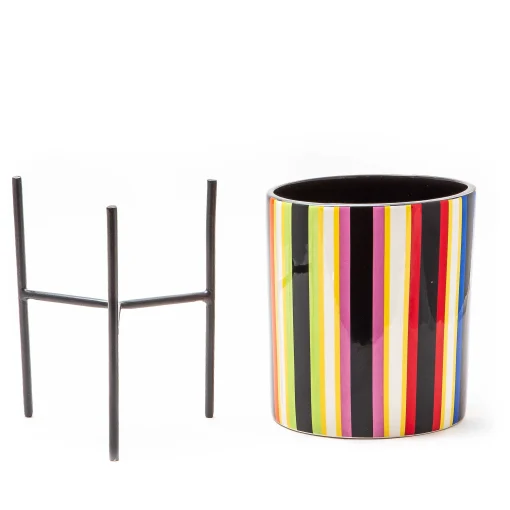 Avant Garden Tabletop Planter - Stripe
