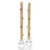 Bee Dinner Candles - Gold - Set Of 2