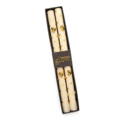 Bee Dinner Candles - Gold - Set Of 2