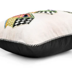 Bird House Lumbar Pillow