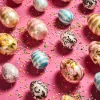Bunny Hop Scroll Eggs - Set Of 4