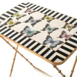 Butterfly Collection Cocktail Trays - Set Of 4