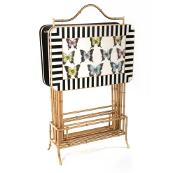 Butterfly Collection Cocktail Trays - Set Of 4