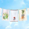 Cabbage Bouquet Dish Towel