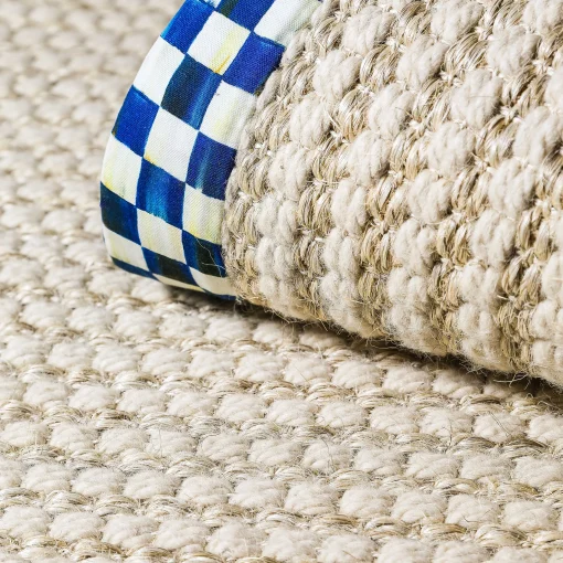 Cable Wool Sisal - Royal - 6' X 9' Rug