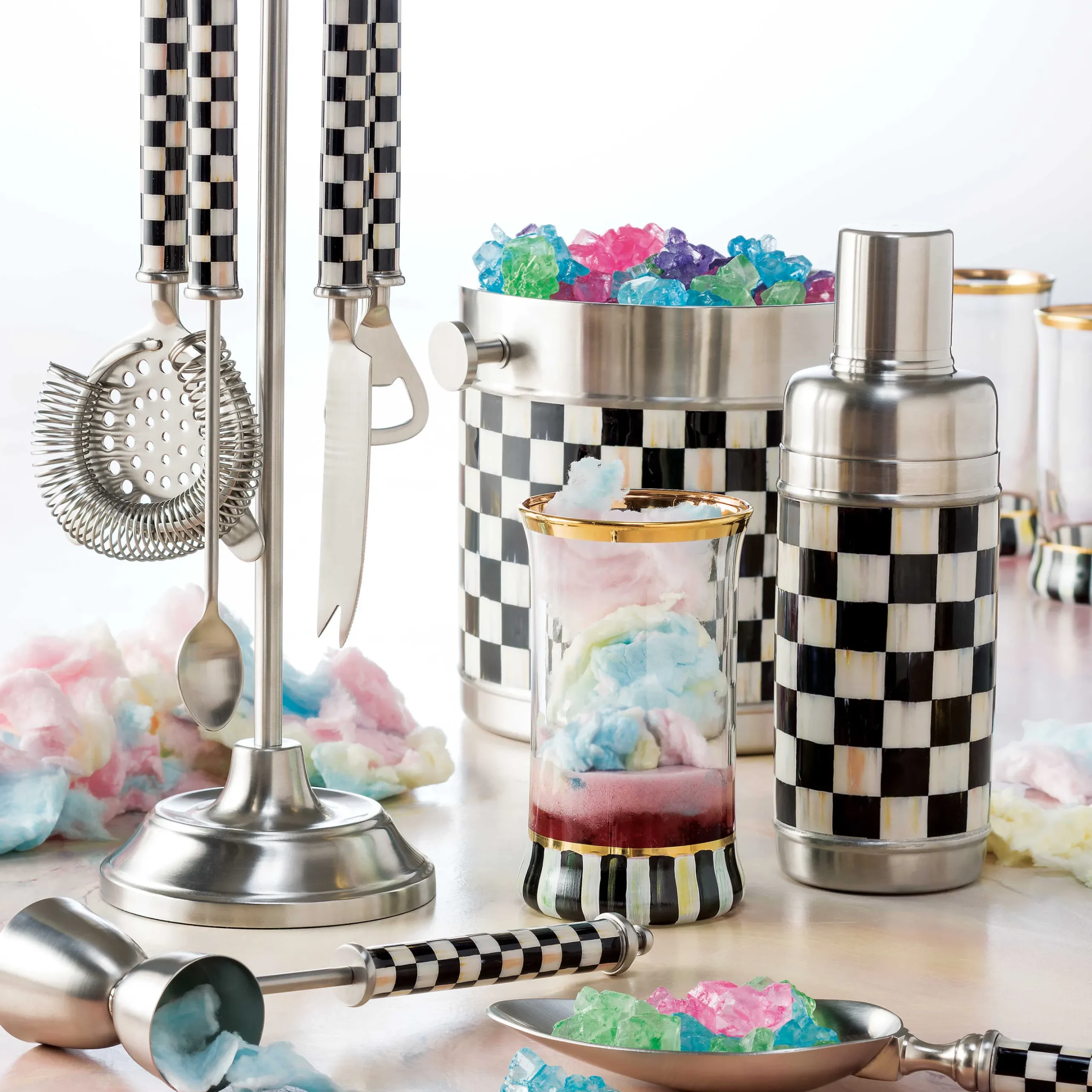 3260 Cocktail Shaker - Courtly Check