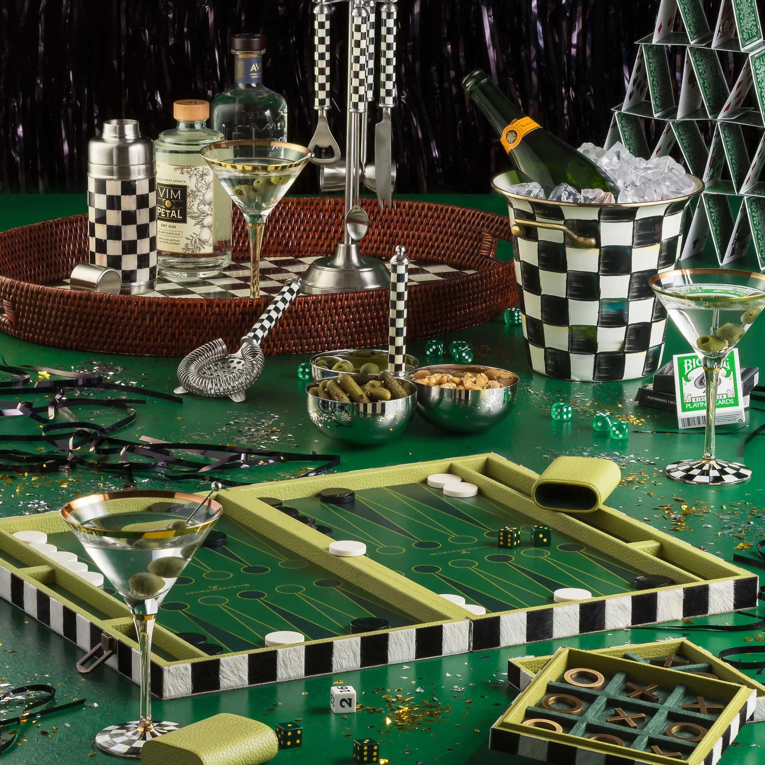 3260 Cocktail Shaker - Courtly Check