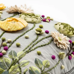 Coming Up Daisies Square Pillow