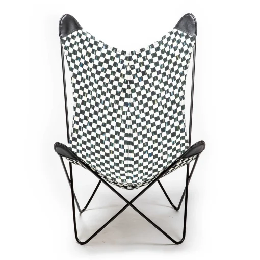 Courtly Check Butterfly Chair