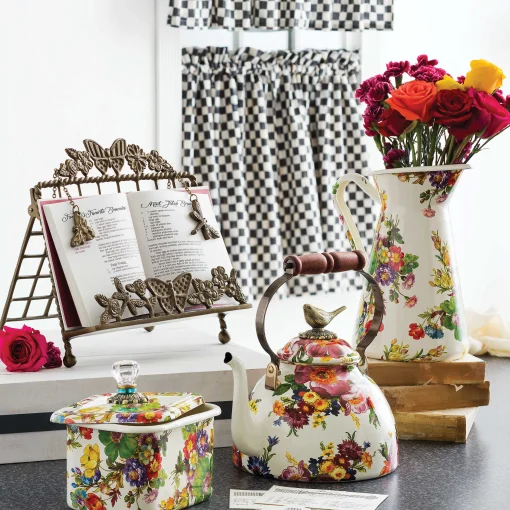 Courtly Check Cafe Curtains - Set Of 2