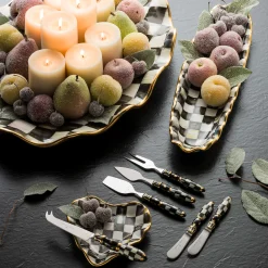 Courtly Check Cheese Knife Set