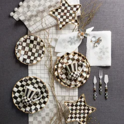 Courtly Check Cheese Knife Set