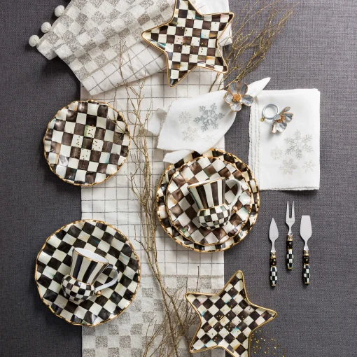 Courtly Check Cheese Knife Set