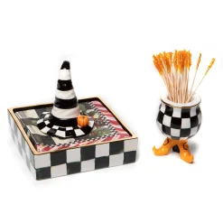 Courtly Check Cocktail Napkin Holder