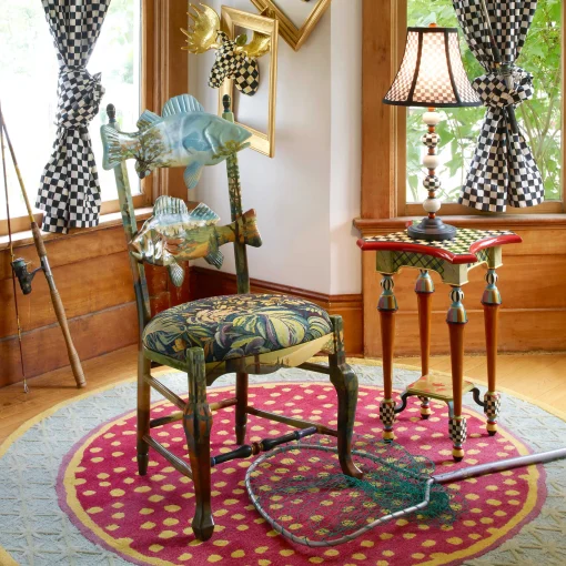 Courtly Check Curtain Panel