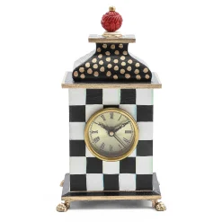 Courtly Check Desk Clock