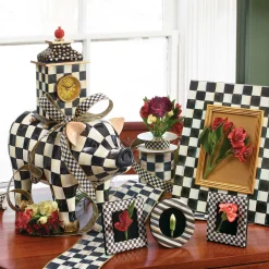 Courtly Check Desk Clock