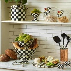 Courtly Check Enamel Almost Everything Bowl