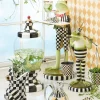 Courtly Check Enamel Beverage Hostess