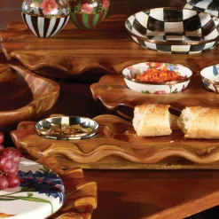 Courtly Check Enamel Dipping Bowl