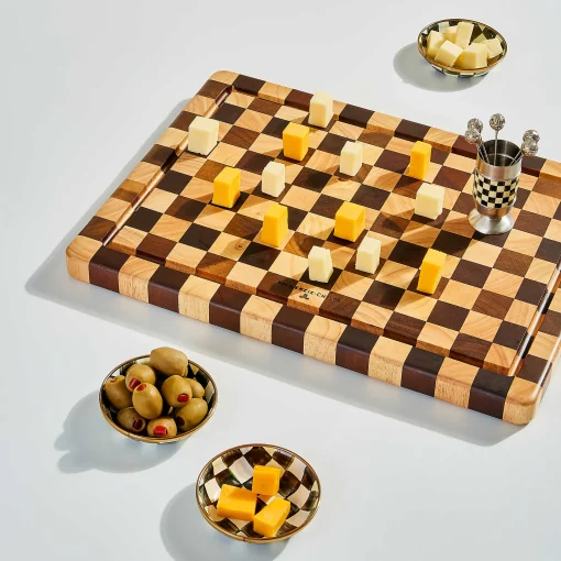 Courtly Check Enamel Dipping Bowl
