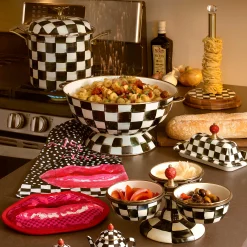 Courtly Check Enamel Everything Bowl