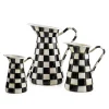 Courtly Check Enamel Practical Pitcher - Large