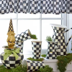 Courtly Check Enamel Practical Pitcher - Large