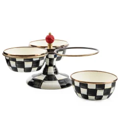 Courtly Check Enamel Triplicity