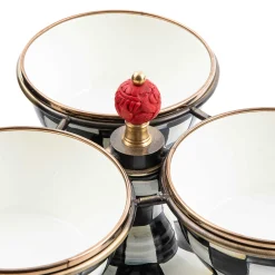 Courtly Check Enamel Triplicity