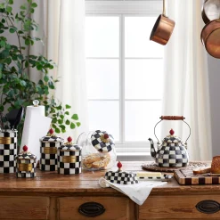 Courtly Check Enamel Utensil Set