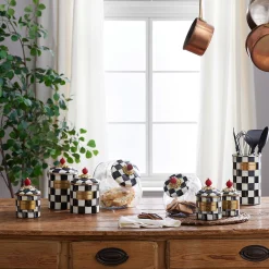 Courtly Check Enamel Utensil Set