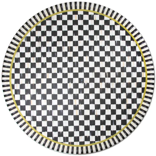 Courtly Check Floor Mat - 6' Round