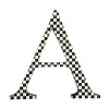 Courtly Check Letter - A