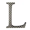 Courtly Check Letter - L