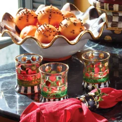 Courtly Check Medium Fluted Serving Bowl