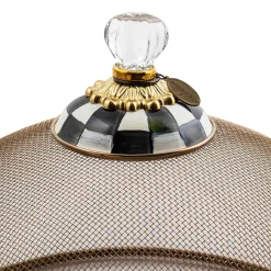 Courtly Check Mesh Dome - Large