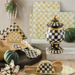 Courtly Check Napkin Holder