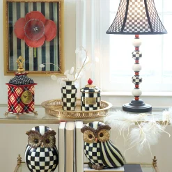 Courtly Check Owl