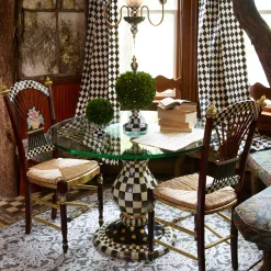 Courtly Check Pedestal Table Base