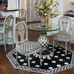 Courtly Check Pedestal Table Base
