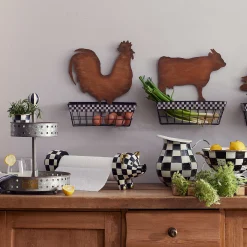 Courtly Check Pig Paper Towel Holder