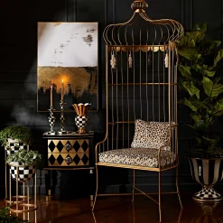Courtly Check Plant Stand - Tall
