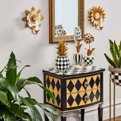 Courtly Check Plant Stand - Tall
