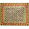 Courtly Check Rug - 8' X 10' - Red & Gold