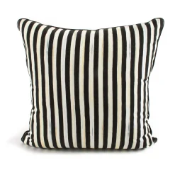 Courtly Check Sash Pillow - Red