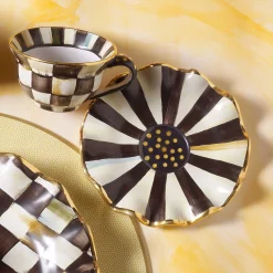 Courtly Check Saucer