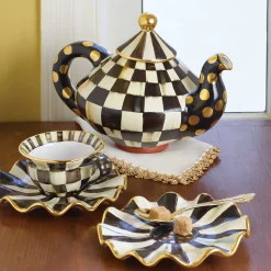 Courtly Check Saucer
